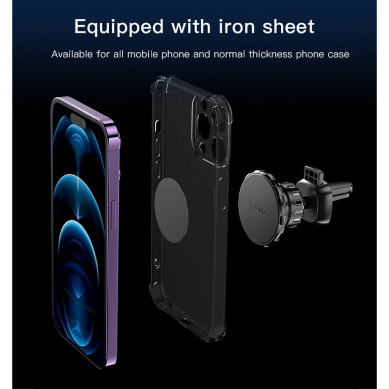 Telefon üçün maqnit avtomobil tutacağı Yesido C153 Black
