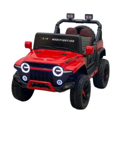 Uşaq elektrik avtomobili Jeep ST30-RED