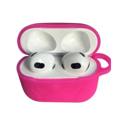 Чехол для наушников Airpods 3 Alo Aks, силиконовый, розовый
