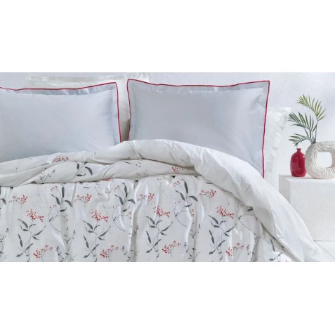 Комплект постельного белья Yataş Karina XL, пододеяльник 220х240 см, простыня 240х280 см, наволочка 50х70 см (2 шт), двуспальный, хлопок, белый Комплект постельного белья Yataş Karina XL, пододеяльник 220х240 см, простыня 240х280 см, наволочка 50х70 см (2 шт), двуспальный, хлопок, белый