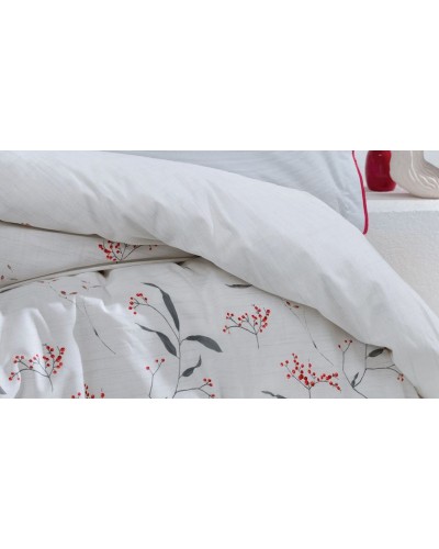 Yataq dəsti Yataş Karina XL, yorğan üzü 220х240 sm, mələfə 240х280 sm, yastıq üzü 50x70 sm (2 əd), ikinəfərlik, pambıq, ağ