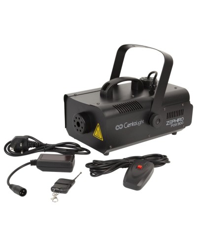 Duman maşını Centolight Zephiro Fog 900, 900 Vatt, 1 litr, 140m³/dəq - CENTOLIGHT ZEPHIRO FOG 900 SMOKE MACHINE