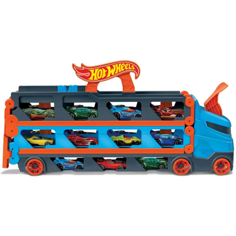 Oyun dəsti Hot Wheels Speedway Hauler Storage Carrier, 56x9.5 sm, plastik, rəngbərəng Oyun dəsti Hot Wheels Speedway Hauler Storage Carrier, 56x9.5 sm, plastik, rəngbərəng