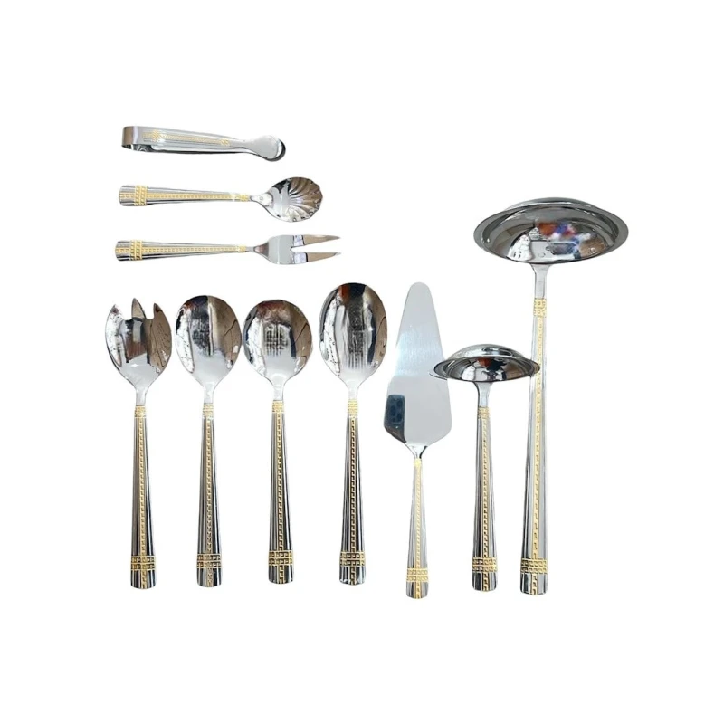 Набор столовых приборов Zepter ZGH 00234, 72 предмета, нержавеющая сталь, серебристый/золотистый Набор столовых приборов Zepter ZGH 00234, 72 предмета, нержавеющая сталь, серебристый/золотистый