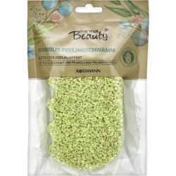Натуральная мочалка для тела For Your Beauty, Бамбук, желтая Натуральная мочалка для тела For Your Beauty, Бамбук, желтая