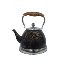 Чайник Vicalina VL-9373RW, нержавеющая сталь, черный, 3 л