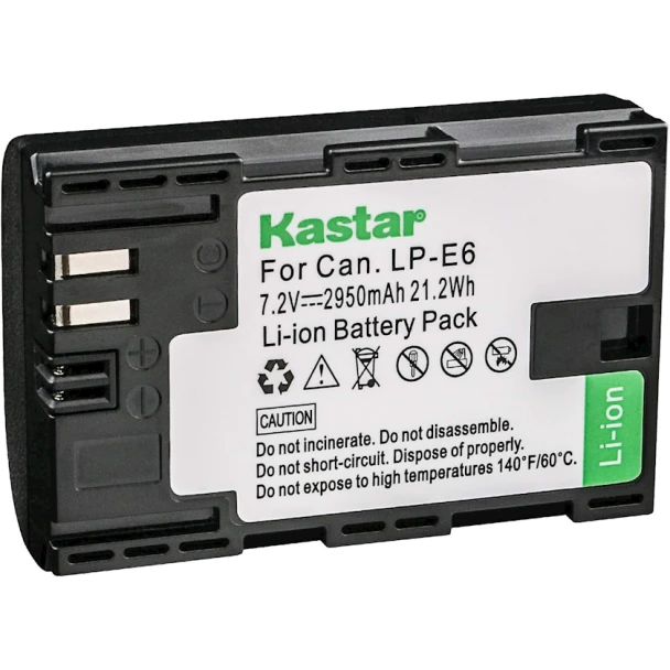 Fotoaparat üçün akkumulyator Kastar LP-E6 Fotoaparat üçün akkumulyator Kastar LP-E6