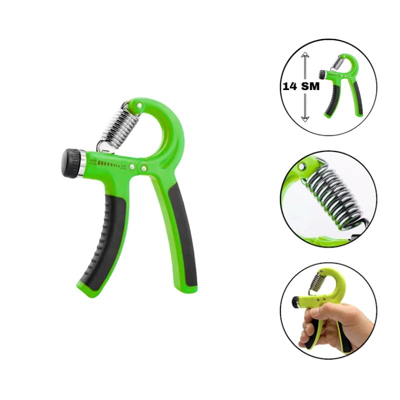 Эспандер 60 кг, без счетчика, зеленый