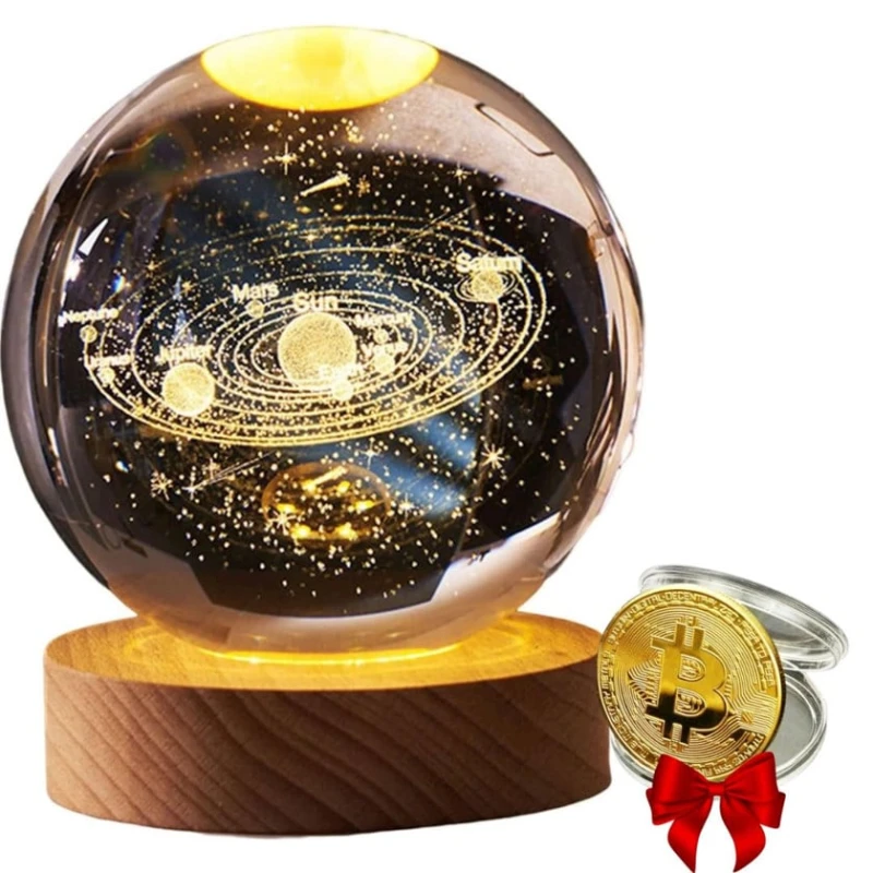3D лампа + в подарок сувенир в виде биткоина 3D лампа + в подарок сувенир в виде биткоина