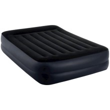 Şişmə döşək Intex Dura-Beam Queen Pillow Rest göy, 152x203x42 sm