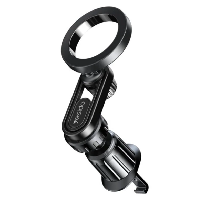 Магнитный автомобильный держатель для телефона Yesido C157 for Apple iPhone 12-14 Black Магнитный автомобильный держатель для телефона Yesido C157 for Apple iPhone 12-14 Black