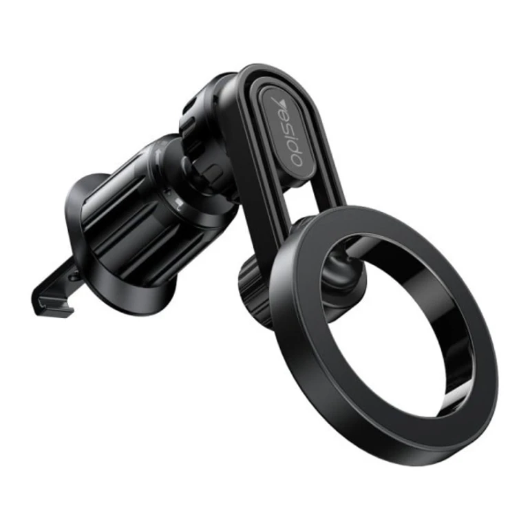 Магнитный автомобильный держатель для телефона Yesido C157 for Apple iPhone 12-14 Black Магнитный автомобильный держатель для телефона Yesido C157 for Apple iPhone 12-14 Black