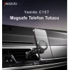 Магнитный автомобильный держатель для телефона Yesido C157 for Apple iPhone 12-14 Black Магнитный автомобильный держатель для телефона Yesido C157 for Apple iPhone 12-14 Black