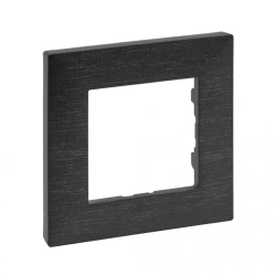 Рамка Legrand Raventi 768381, пластик/стекло, черный