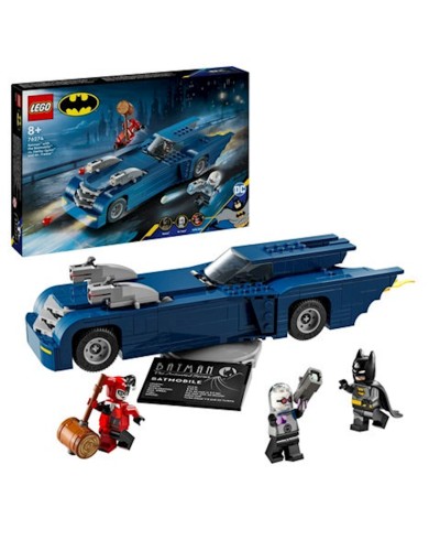 Konstruktor LEGO Batman with the Batmobile V29 76274, 8+ yaş, 422 hissə