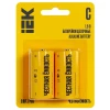 Батарейка IEK Alkaline LR14/C, 2 шт Батарейка IEK Alkaline LR14/C, 2 шт