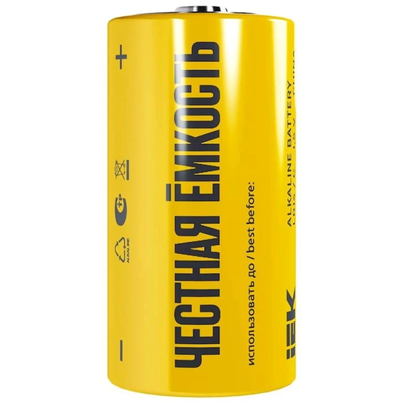 Батарейка IEK Alkaline LR14/C, 2 шт Батарейка IEK Alkaline LR14/C, 2 шт