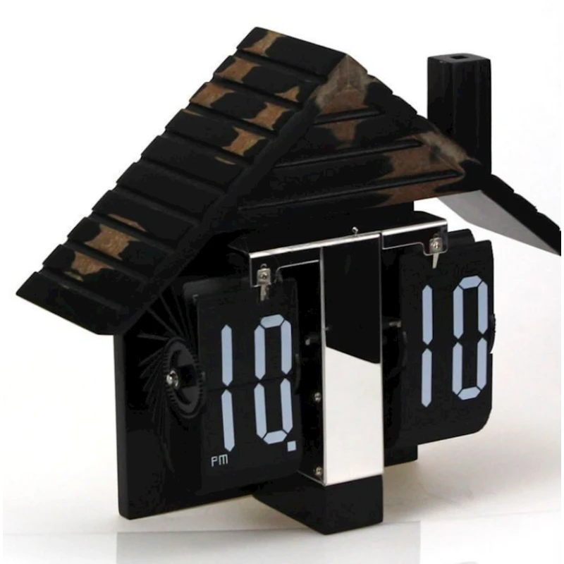 Masaüstü saat HY-F058 Wood