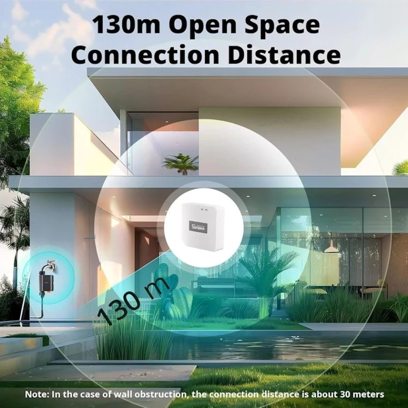 Контроллер водяного клапана Sonoff Zigbee 3.0 Контроллер водяного клапана Sonoff Zigbee 3.0