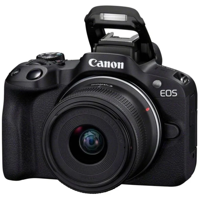 Фотоаппарат Canon EOS R50 RF-S 18-45 Black Фотоаппарат Canon EOS R50 RF-S 18-45 Black