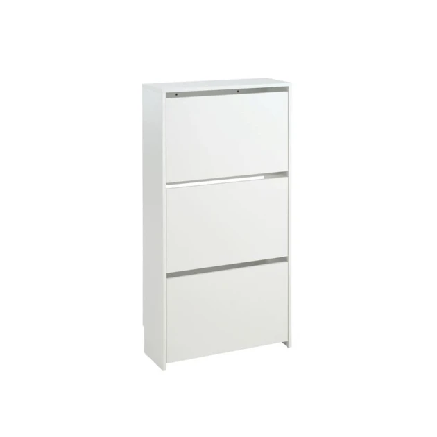 Тумба для обуви JYSK BAKHUSE, 65x124x25 см, меламин, белый Тумба для обуви JYSK BAKHUSE, 65x124x25 см, меламин, белый