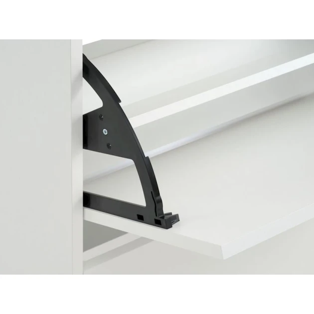 Тумба для обуви JYSK BAKHUSE, 65x124x25 см, меламин, белый Тумба для обуви JYSK BAKHUSE, 65x124x25 см, меламин, белый