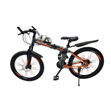 Dağ velosipedi BMX2402, qırmızı/qara, ölçü 24