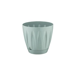 Горшок Serinova Papatya, 1.5 л, пластик, голубой