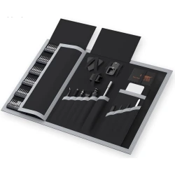 Набор бит с отверткой Jakemy JM-YF-P13 220 в 1-ом, черный