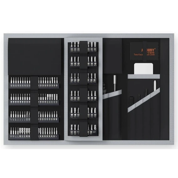 Набор бит с отверткой Jakemy JM-YF-P13 220 в 1-ом, черный
