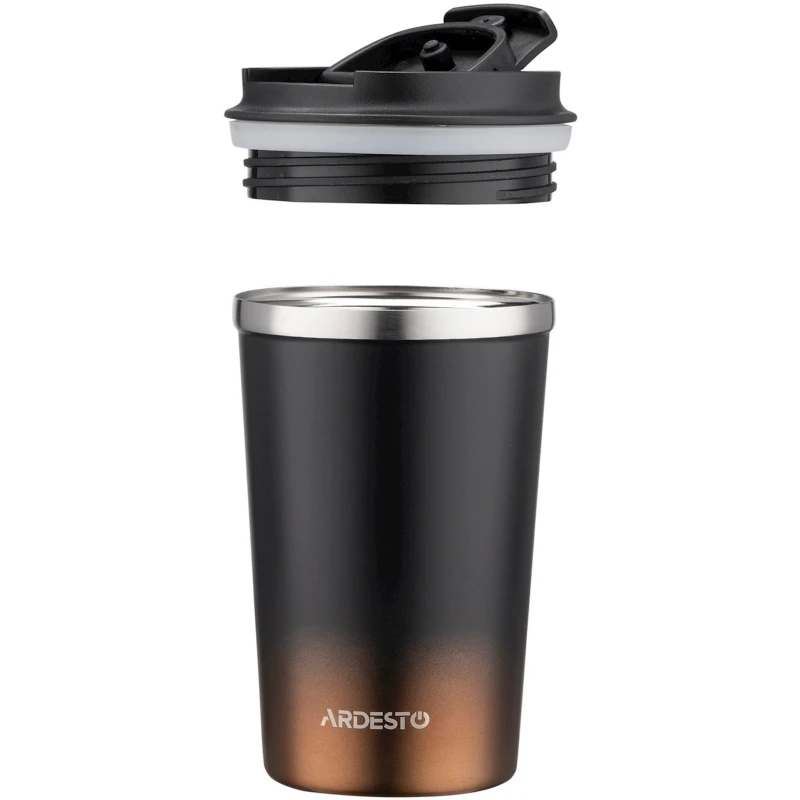 Термокружка Adresto AR2636BC Black&Copper 360 мл Термокружка Adresto AR2636BC Black&Copper 360 мл
