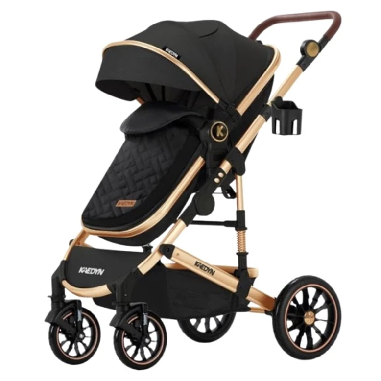Детская коляска Kaedyn 530_3, черная Детская коляска Kaedyn 530_3, черная