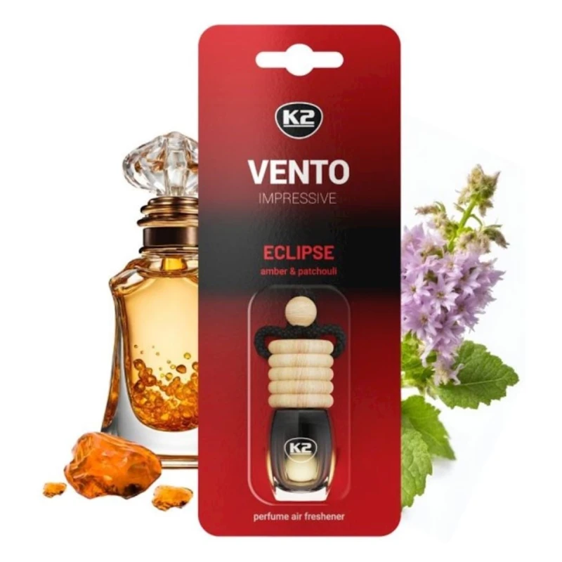 Ароматизатор для автомобиля K2 Vento Impressive Eclipse Amber&Patchouli, 8 мл Ароматизатор для автомобиля K2 Vento Impressive Eclipse Amber&Patchouli, 8 мл