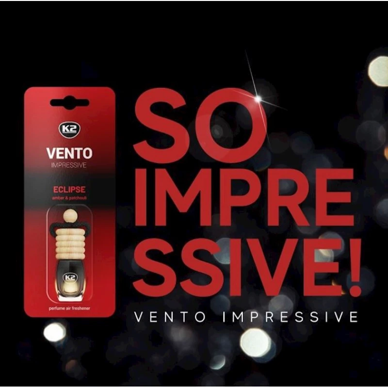 Ароматизатор для автомобиля K2 Vento Impressive Eclipse Amber&Patchouli, 8 мл Ароматизатор для автомобиля K2 Vento Impressive Eclipse Amber&Patchouli, 8 мл