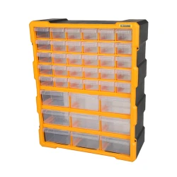 Ящик с органайзером Rtrmax RCA6001, 475x381x157 мм, пластик, желтый/черный
