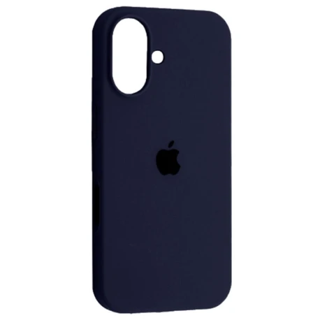 Çexol Silicone iPhone 16 Plus üçün Blue