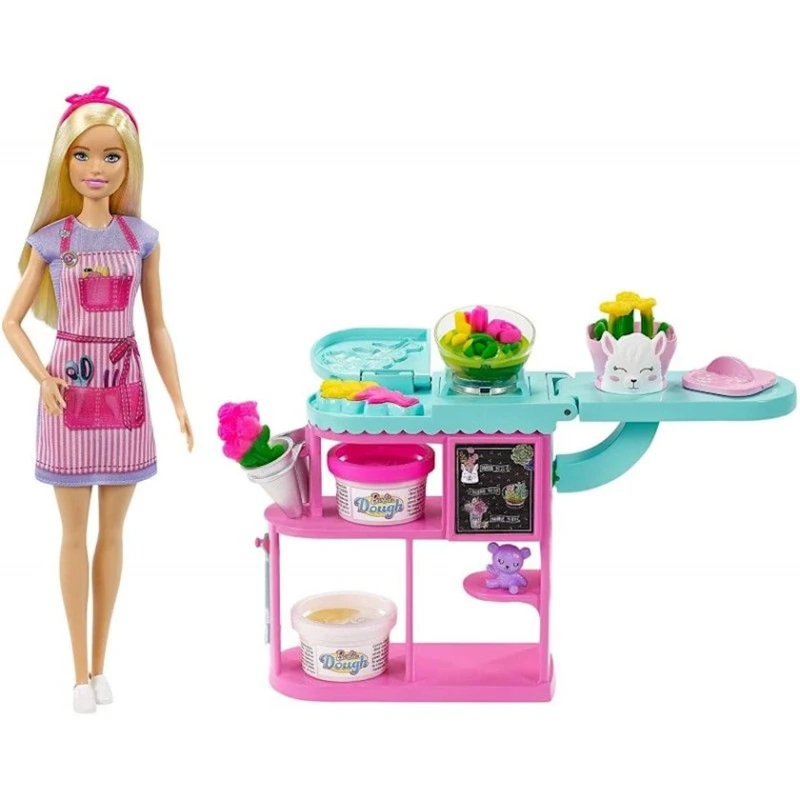 Игровой набор Barbie Florist Doll and Playset GTN58, 3+ лет