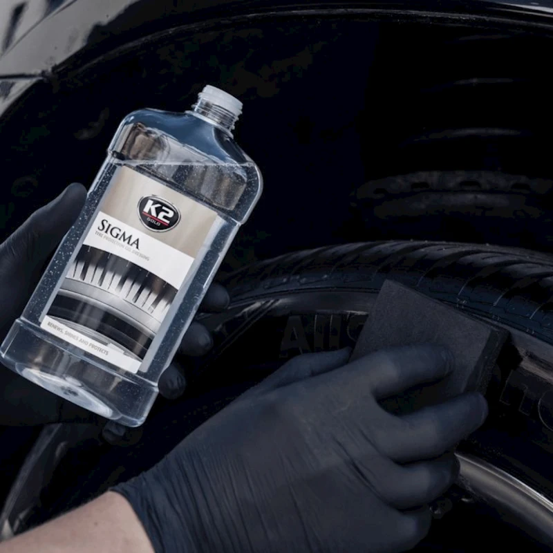 Полироль для шин K2 Sigma Gold Premium Tyre Care Gel 500 мл Полироль для шин K2 Sigma Gold Premium Tyre Care Gel 500 мл