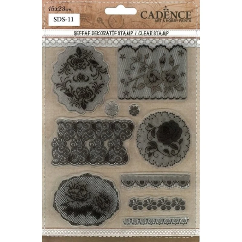 Декоративный штамп Cadence Clear Stamp 11