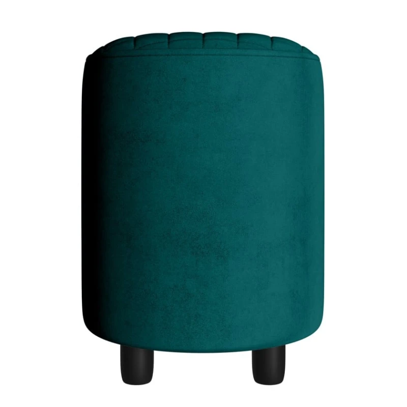 Пуфик 58, ткань, зеленый, 40x35x35 см