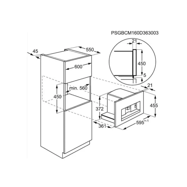 Кофемашина AEG KKE884500M