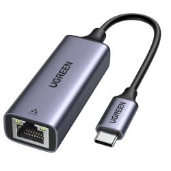 Сетевой адаптер Ugreen USB-C to Ethernet Gigabit (50737)
