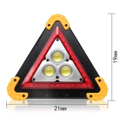 Elektron qəza nişanı aftoban0564, qırmızı