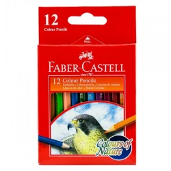 Набор цветных карандашей Faber-Castell Short 114414G, 12 цветов