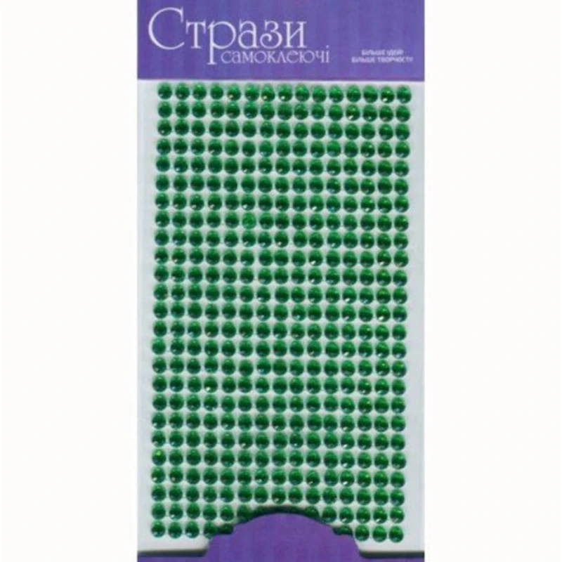 Yapışqan daşlar Rosa Talent, yaşıl, 5 mm, 375 əd Yapışqan daşlar Rosa Talent, yaşıl, 5 mm, 375 əd