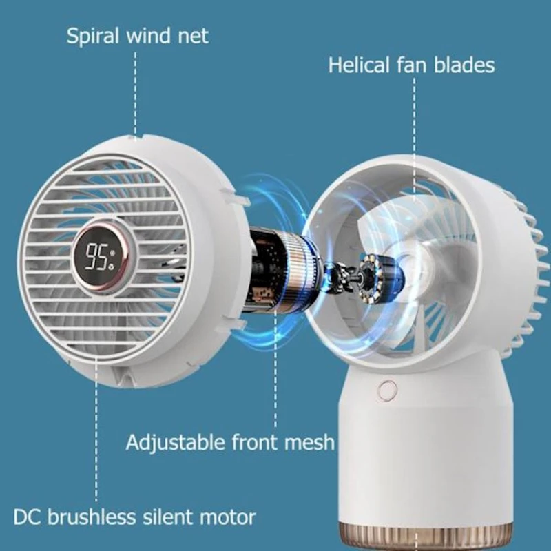 Mini-ventilyator EB 666 White