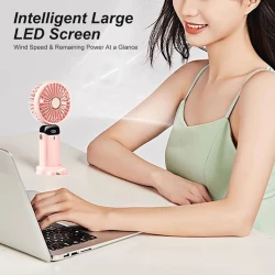 Мини вентилятор XBOSS N15 Pink