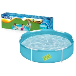 Детский бассейн Bestway My First Frame, 152х38 см, голубой