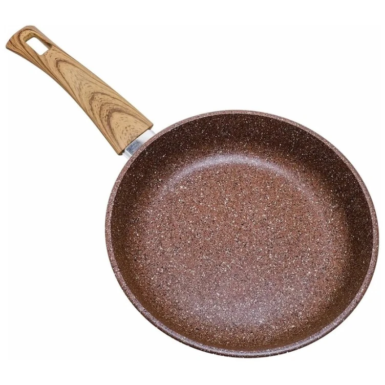 Сковородка Vari Сила природы SPBR31126, алюминий, коричневая, 26 см