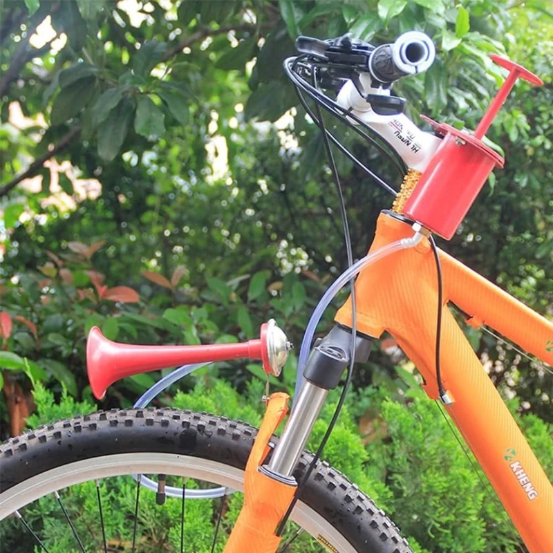 Сигнал для велосипеда Fifa, пневматический, металл, красный